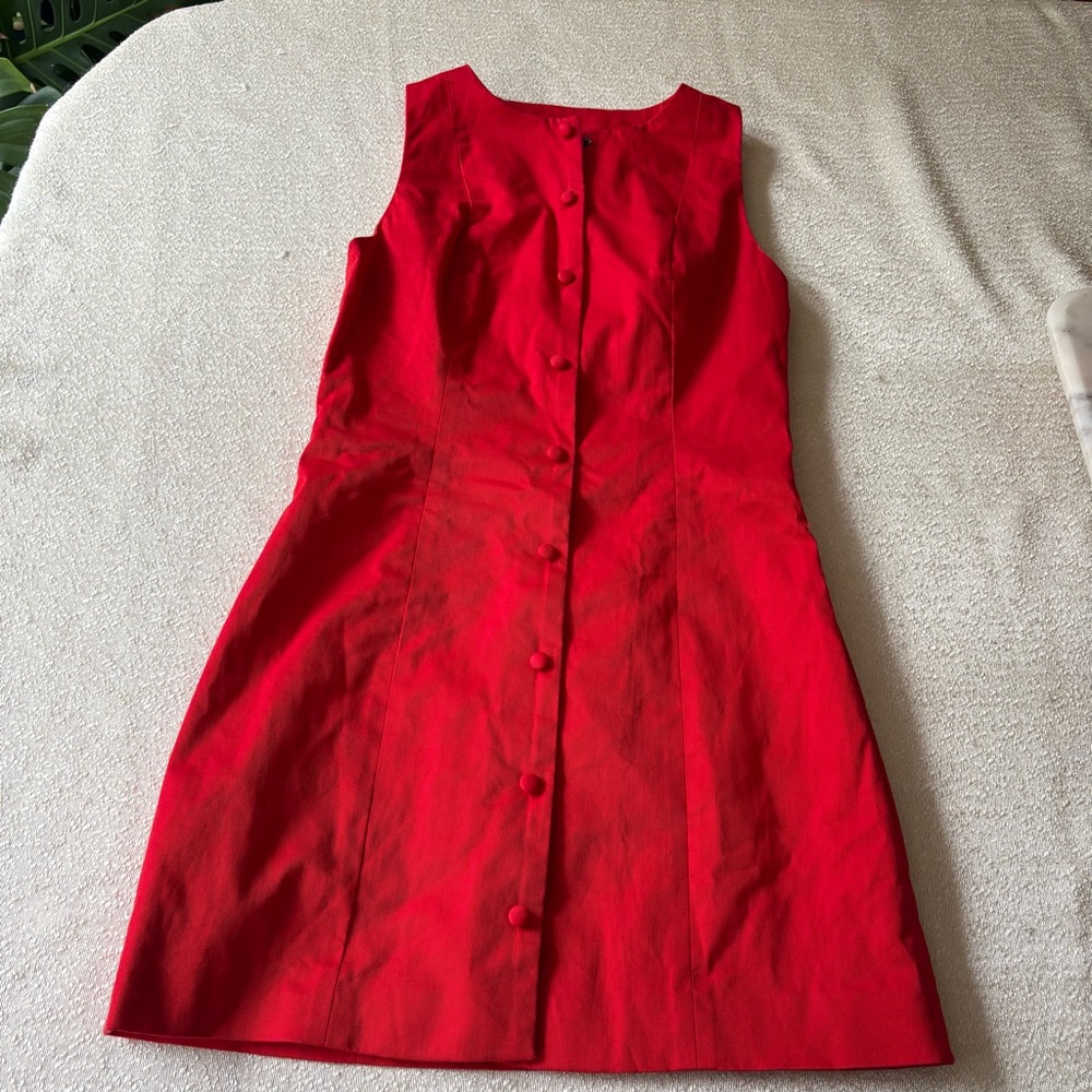 Commense Red Mini Dress